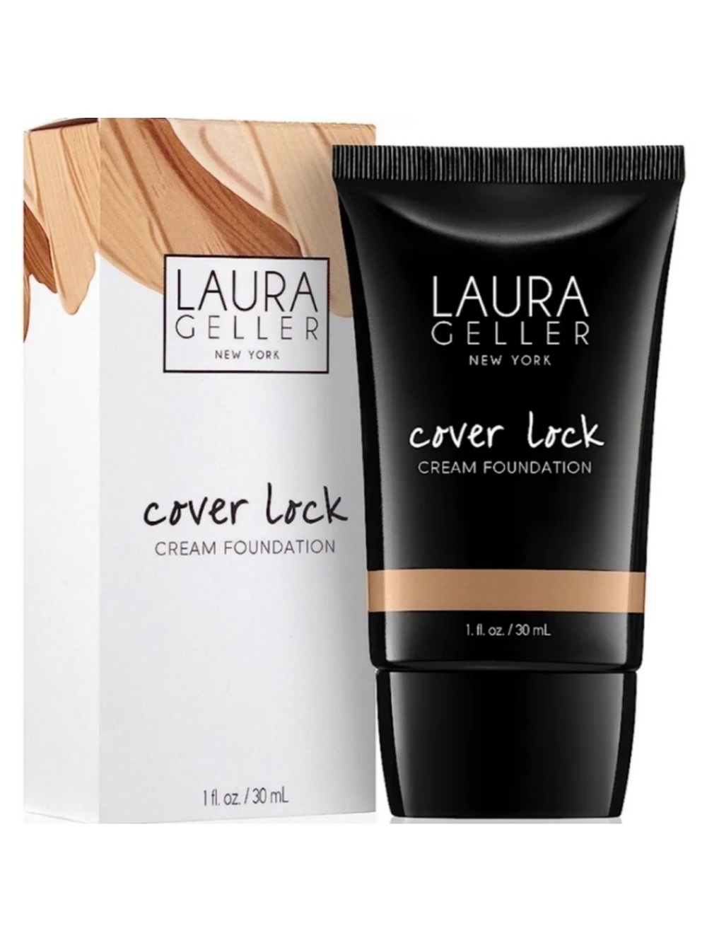 💎 Laura Geller New York Cover Lock Cream Foundation Shade Deep New In Box